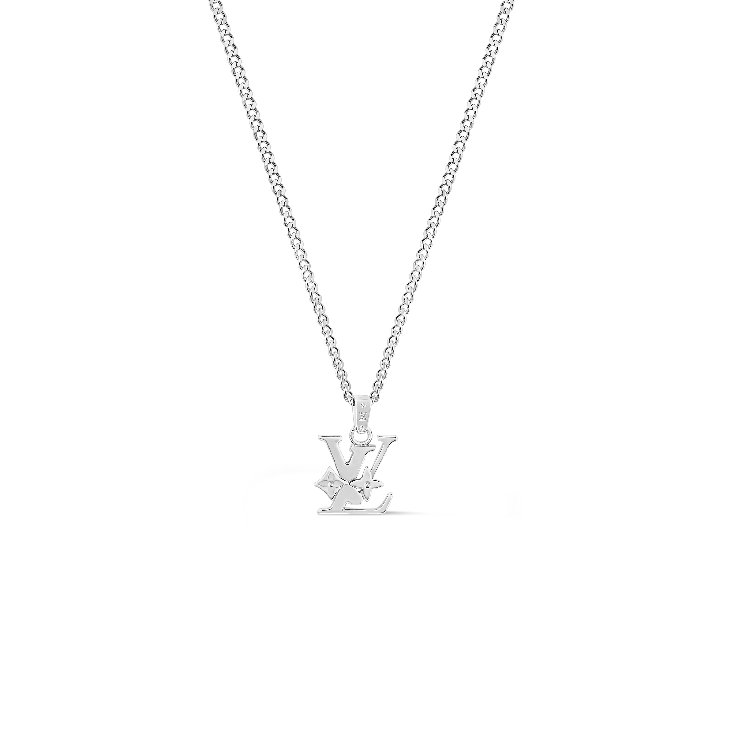 LOUIS VUITTON MONOGRAM ROW PENDANT M02254